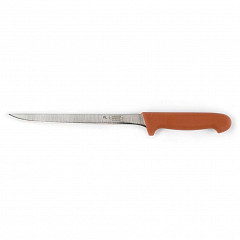 Нож филейный P.L. Proff Cuisine PRO-Line 20 см, коричневая ручка в Екатеринбурге фото