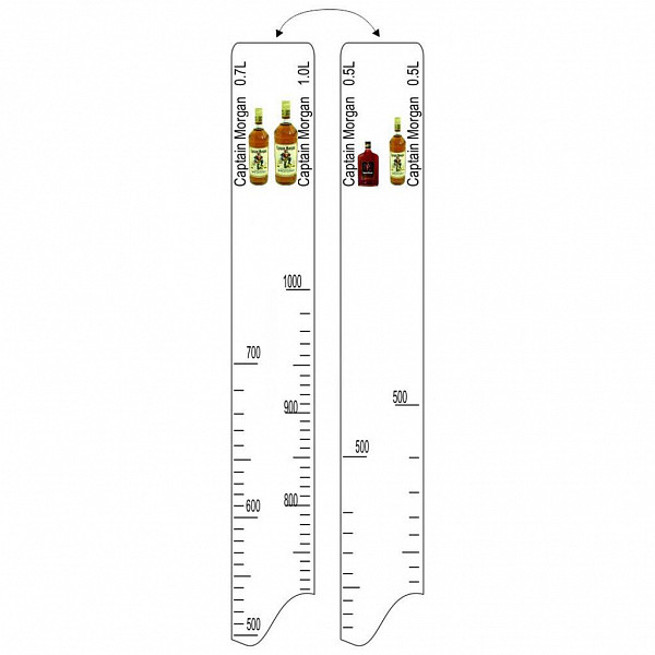 Барная линейка P.L. Proff Cuisine Captain Morgan (500мл/700мл/1л) фото