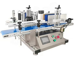 Автоматический этикетировщик для круглой тары Hualian Machinery HLKP-35 в Екатеринбурге, фото