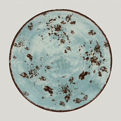 Тарелка круглая плоская RAK Porcelain Peppery 21 см, голубой цвет в Екатеринбурге, фото