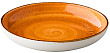 Тарелка глубокая Style Point Jersey Orange 23,5 см, цвет оранжевый (QU94030)