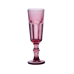 Бокал-флюте для шампанского P.L. Proff Cuisine 125 мл фиолетовый Purple Glass в Екатеринбурге, фото