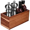 Подставка для набора для специй PPwood дуб ,H=10,L=23,B=10см коричнев. (03177010) фото