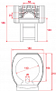 Печь дровяная для пиццы As Term D140С фото