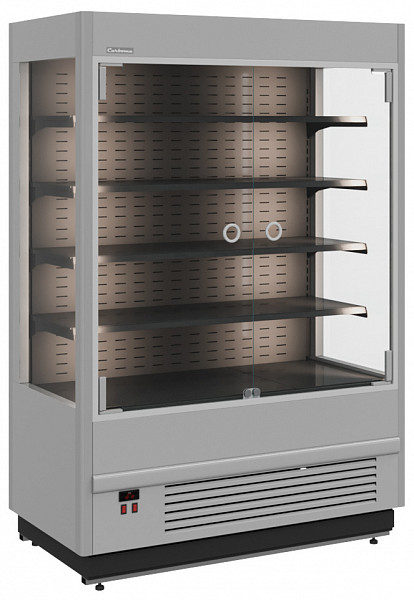 Холодильная горка Полюс FC20-08 VM 1,0-1 LIGHT (фронт X0 распашные двери) фото