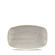 Блюдо прямоугольное Churchill Stonecast Peppercorn Grey SPGSXO71