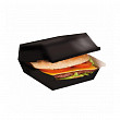 Коробка для бургера  Black 22,5*18*9 см, 50 шт/уп, картон
