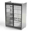 Шкаф морозильный Kifato Арктика 1400 стеклянные двери (встроенный агрегат)