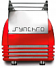 Рожковая кофемашина Royal Synchro 1gr 4l automatic красная фото