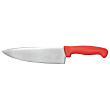 Шеф-нож P.L. Proff Cuisine PRO-Line 20 см, красная пластиковая ручка (81240060)