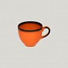 Чашка RAK Porcelain LEA Orange 200 мл (оранжевый цвет) фото