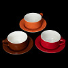 Чайная пара Corone 300мл, оранжевый Gusto фото