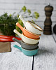 Соусник-сковорода Porland d 6 см фарфор цвет бирюзовый Seasons (808111) фото