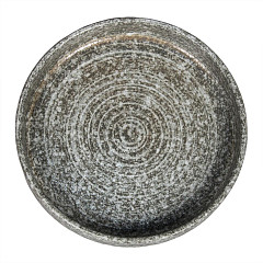 Тарелка с бортом P.L. Proff Cuisine d 14,3 см h2,5 см Dark Stone Untouched Taiga в Екатеринбурге фото