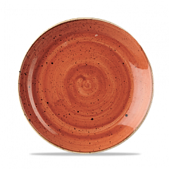 Тарелка мелкая круглая Churchill Stonecast Spiced Orange SSOSEVP81 21,7 см в Екатеринбурге фото