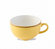 Чашка Cappuccino Churchill Stonecast Mustard Seed Yellow SMSSCB201