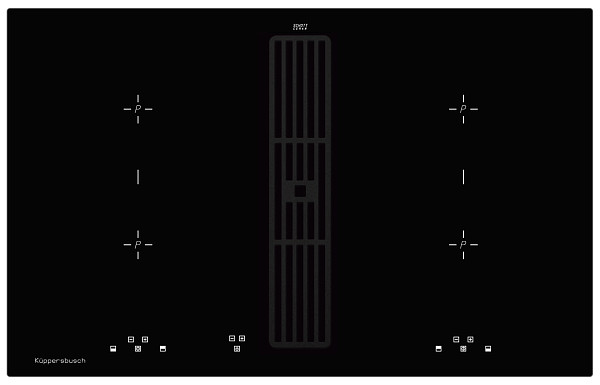 Индукционная варочная панель Kuppersbusch KMI 8500.0 SR Black Velvet фото