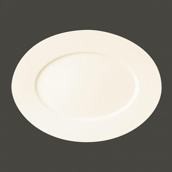Тарелка овальная плоская RAK Porcelain Fine Dine 22*17 см фото