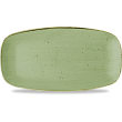 Блюдо прямоугольное Churchill CHEFS Stonecast, Sage Green SSASXO111