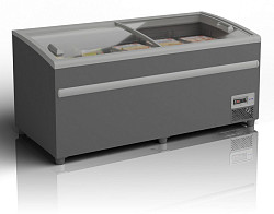 Ларь-бонета Levin ALPINA 210 НТ/СТ (RAL 7016) с делителями и решётками в Екатеринбурге, фото 6