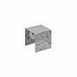 Подставка-куб Luxstahl 100х100х100 мм нерж