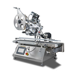 Автоматический этикетировщик для плоских поверхностей Hualian Machinery HLMT-160D в Екатеринбурге, фото