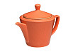 Чайник  500 мл фарфор цвет оранжевый Seasons (938405)