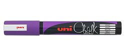 Маркер меловой UNI Mitsubishi Pencil Chalk PWE-5M 1,8-2,5 мм Фиолетовый в Екатеринбурге фото