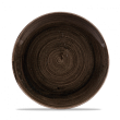 Тарелка мелкая без борта Churchill Stonecast Patina Iron Black PAIBEV101