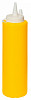Диспенсер для соуса Luxstahl желтый (соусник) 375 мл фото