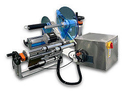 Автоматический встраиваемый этикетировщик Hualian Machinery HL-A450DX (нижн. подача, W пленки до 450 мм) в Екатеринбурге, фото