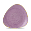 Тарелка мелкая треугольная Churchill Stonecast Lavender SLASTR91 22,9см, без борта