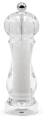 Мельница для соли Bisetti h 16,5 см, акрил, CAPRI (BIS02.09320S.000) в Екатеринбурге, фото