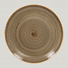 Тарелка плоская RAK Porcelain Twirl Alga 29 см фото