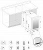 Винный шкаф двухзонный Dunavox DAUF-38.100DSS.TO фото