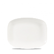 Блюдо прямоугольное CHEFS без борта Churchill 26,1х20,2см, X Squared, цвет белый WHOBL31