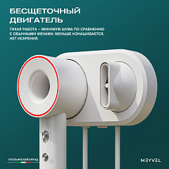 Фен настенный Meyvel MF11-1600 (White) в Москве , фото 9