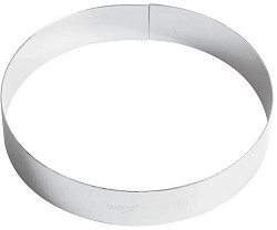 Кольцо кондитерское Paderno сталь нерж.; D=160,H=35мм 47530-16 в Екатеринбурге, фото