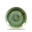 Тарелка мелкая круглая Churchill Stonecast Samphire Green SSGSEVP61 16,5 см