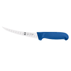Нож обвалочный Icel 15см (негибкое лезвие) с бороздками SAFE черный 28100.3851000.150 в Екатеринбурге фото