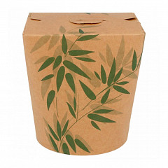 Коробка для лапши Garcia de Pou Feel Green, 960 мл, d 9 см, h 10,8 см, СВЧ, 50 шт/уп в Екатеринбурге фото