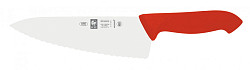 Нож поварской Шеф Icel 20см с волнистой кромкой, красный HORECA PRIME 28400.HR60000.200 в Екатеринбурге фото