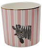 Чашка без ручки Porland 230 мл Wild Life Zebra (425423) фото