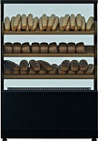 Витрина хлебная  KC70 N 0,6-1 (Хлебная 0,6 Carboma Сube) 9005-0430 (со стеклом)