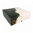 Коробка для торта  23*23*7,5 см, белая, картон