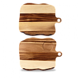 Блюдо деревянное Churchill 35х27см, двухстороннее, Buffet Wood ZCAWSQWB1
