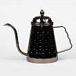 Кофейник Бариста Barbossa-P.L. 600 мл нерж. сталь, черный цвет