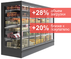 Холодильная горка Polair Monte Maxi S 3750 в Екатеринбурге, фото