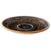 Блюдце для кофейной чашки Style Point Jersey 13 см, цвет коричневый (QU91556) фото