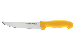 Нож поварской Comas 18 см, L 30 см, нерж. сталь / полипропилен, цвет ручки желтый, Carbon (10120) в Екатеринбурге фото